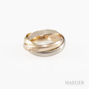Cartier Trinity Ring 750/- Gold tricolor