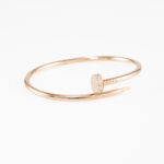 Cartier Juste Un Clou Armreif 19 cm Roségold mit Diamanten Vorschau