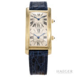 Cartier Tank Cintrée Dual Time Gold Limitiert Vorschau