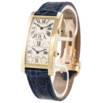 Cartier Tank Cintrée Dual Time Gold Limitiert Vorschau