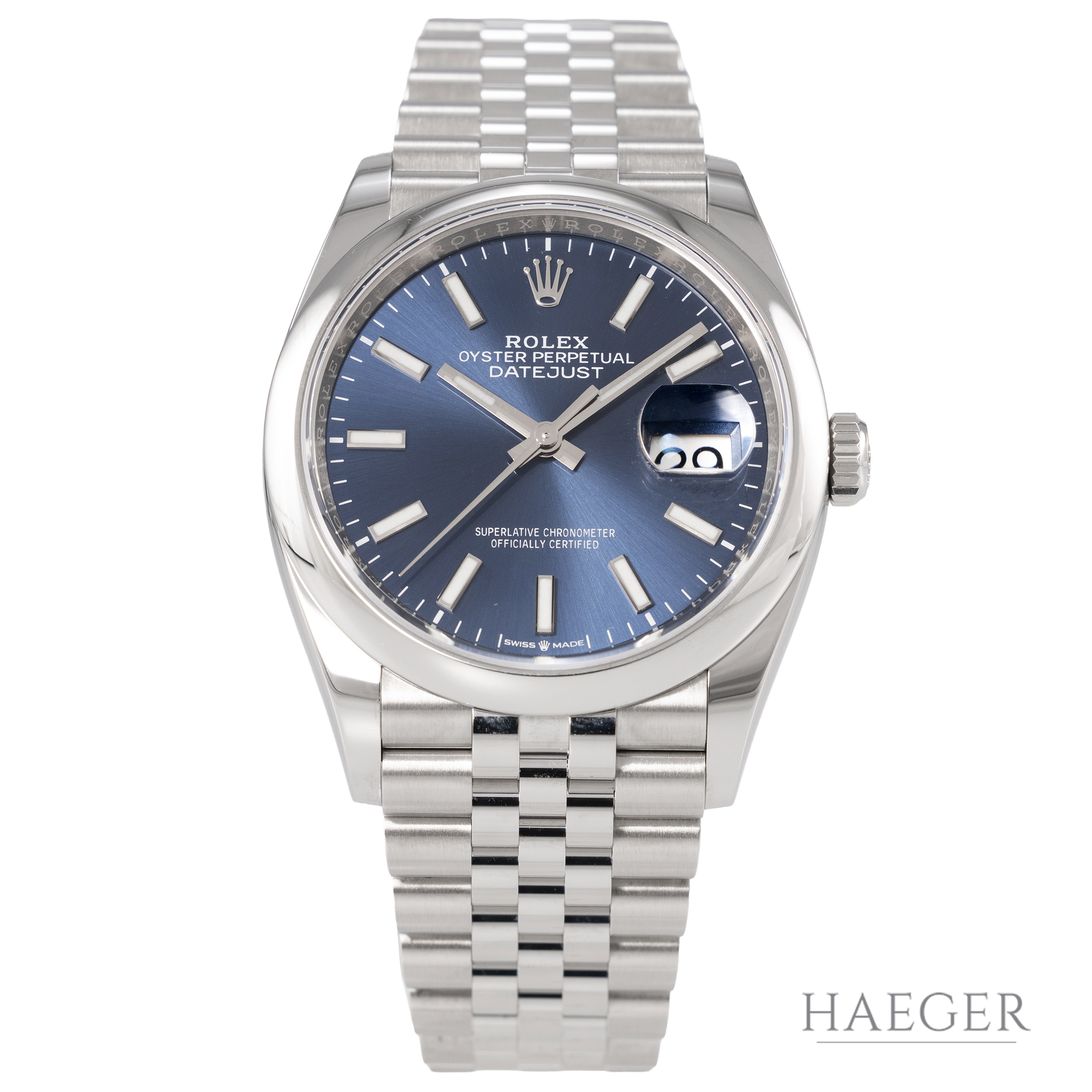 Rolex Datejust 36 Ref. 126200 Full Set 2019