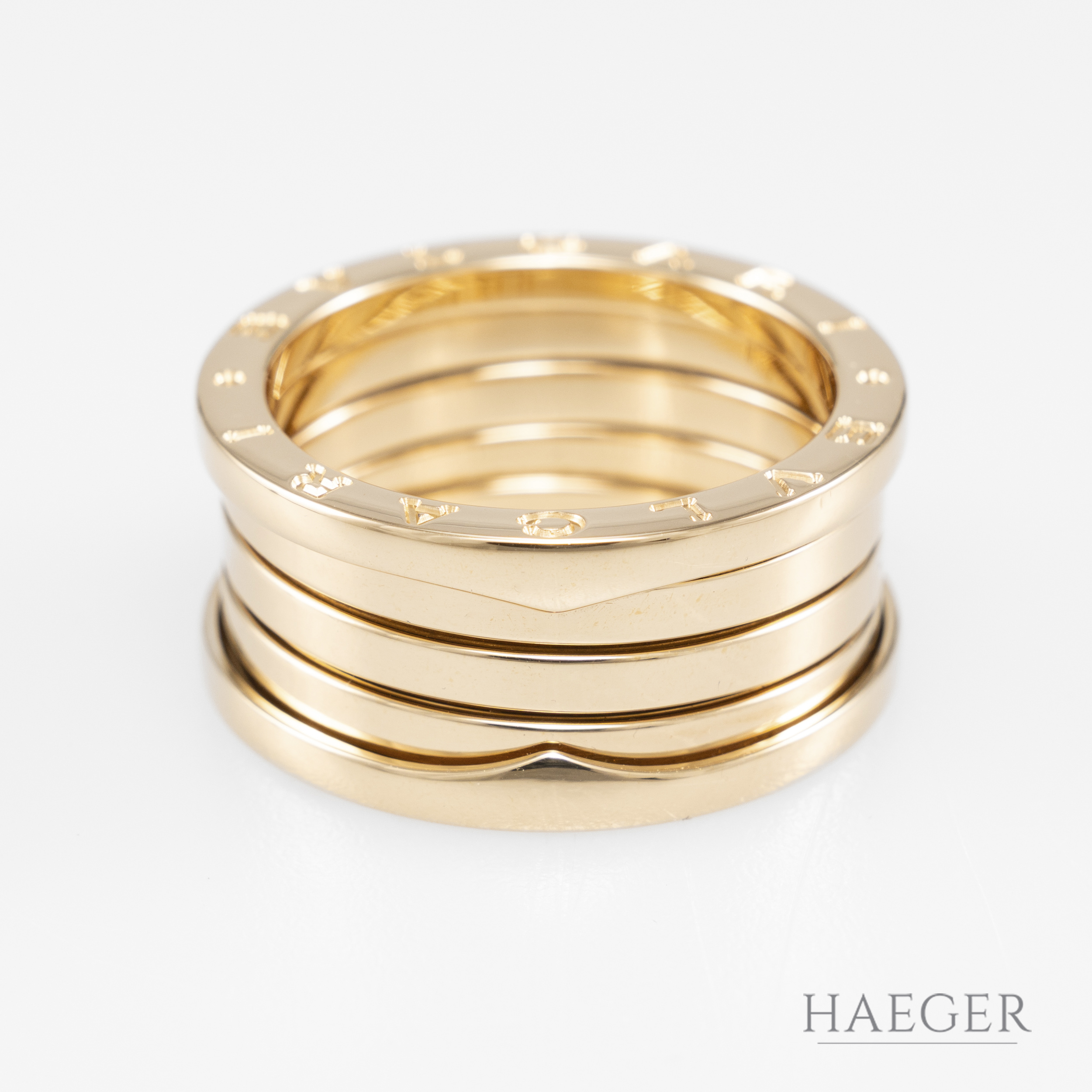 Bulgari B.zero1 Ring Gr. 59 Gelbgold Full Set 2009