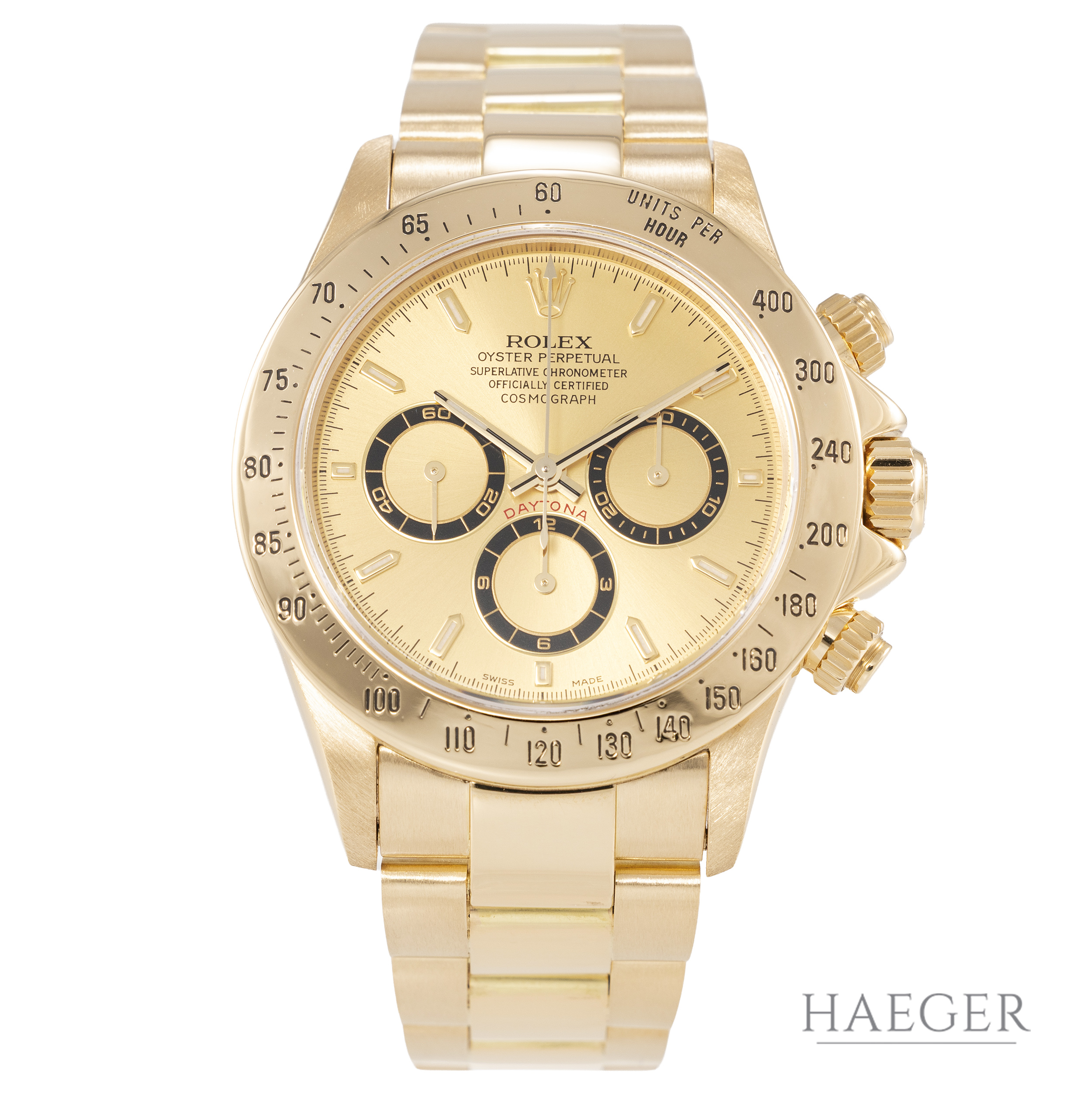 Rolex Daytona | 40 mm | 750/- Gelbgold | Ref. 16528