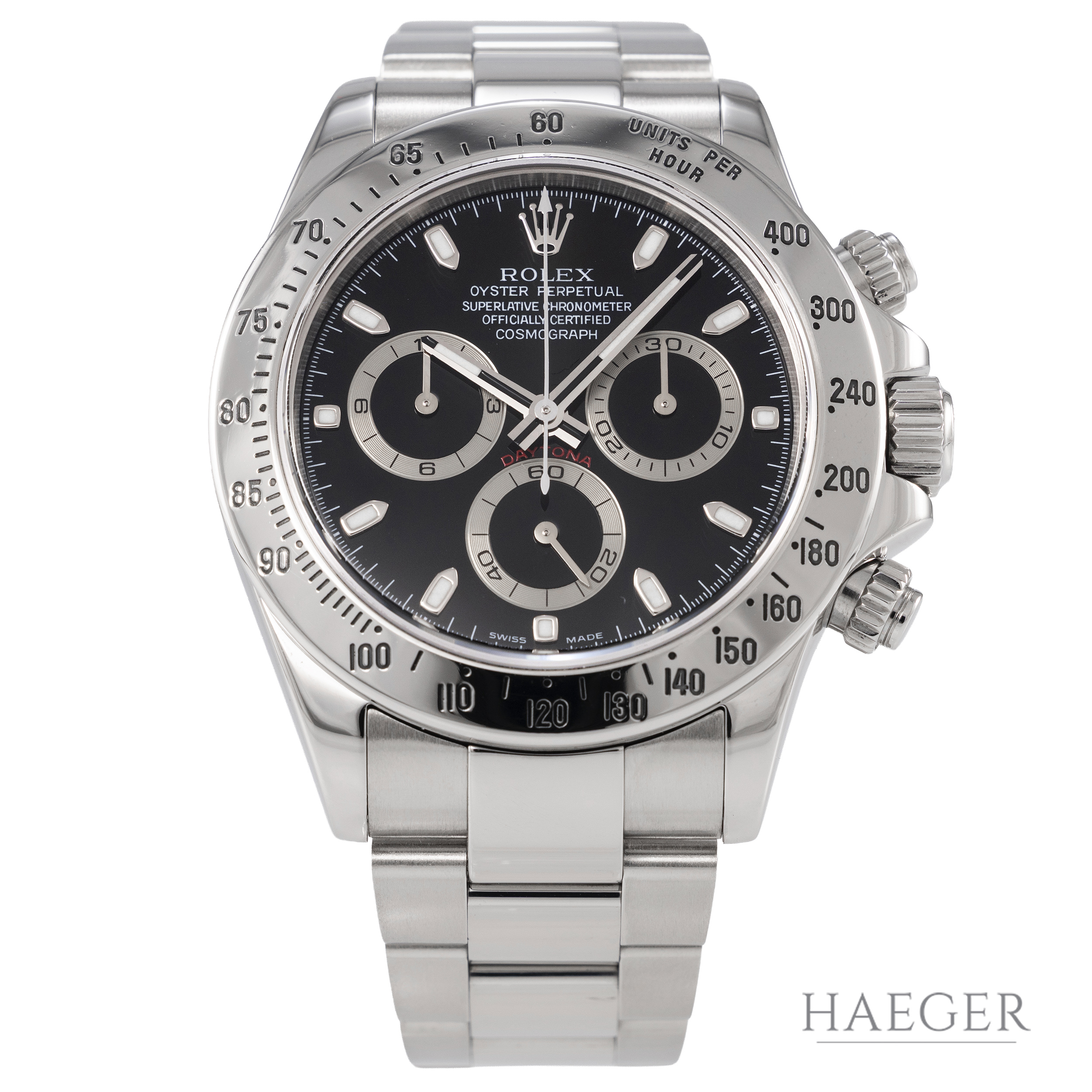 Rolex Daytona | 40 mm | Stahl | Ref. 116520 | inkl. Box