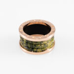Bulgari B.zero1 Ring mit grünem Marmor Gr. 55 Roségold inkl. Etui Vorschau