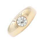 Diamant Ring Gelbgold 14 Karat Vorschau