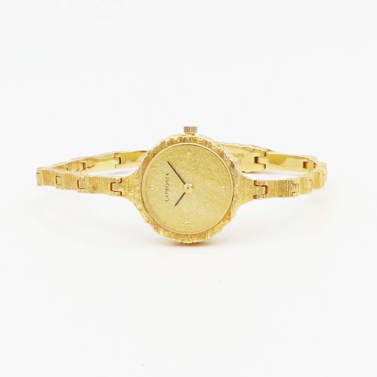 Lapponia Armbanduhr Gelbgold 18 Karat