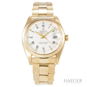 Rolex Oyster Perpetual Date | 34 mm | 750/- Gelbgold | Ref. 1503