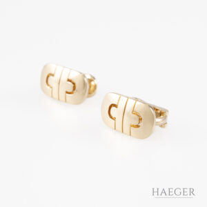 bulgari parentesi ohrschmuck gelbgold 18 karat