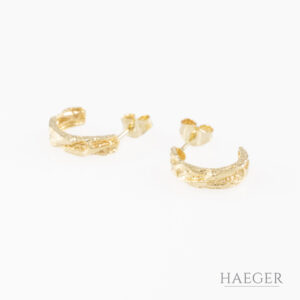 Steck-Creolen Gelbgold