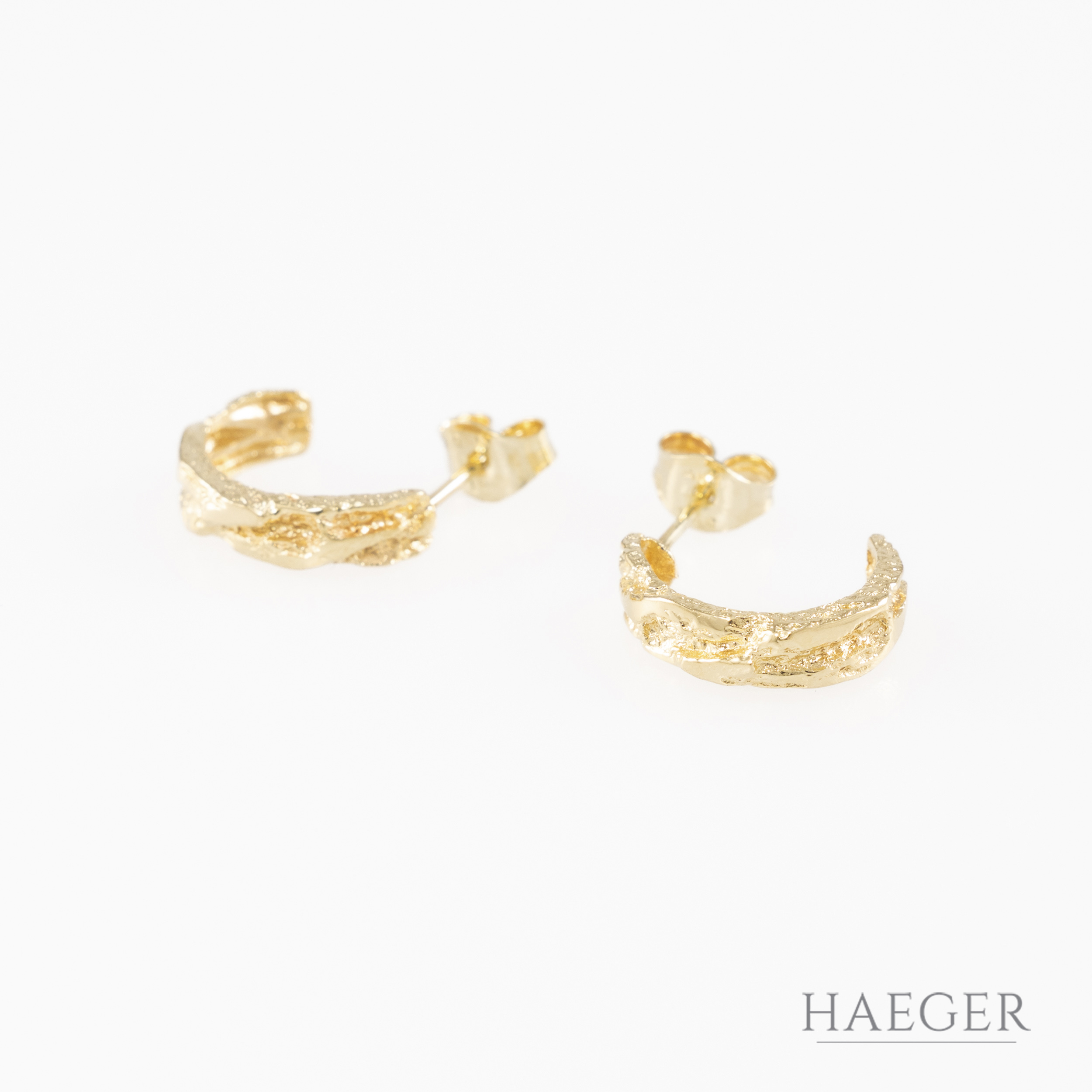 Steck-Creolen | 585/- Gelbgold