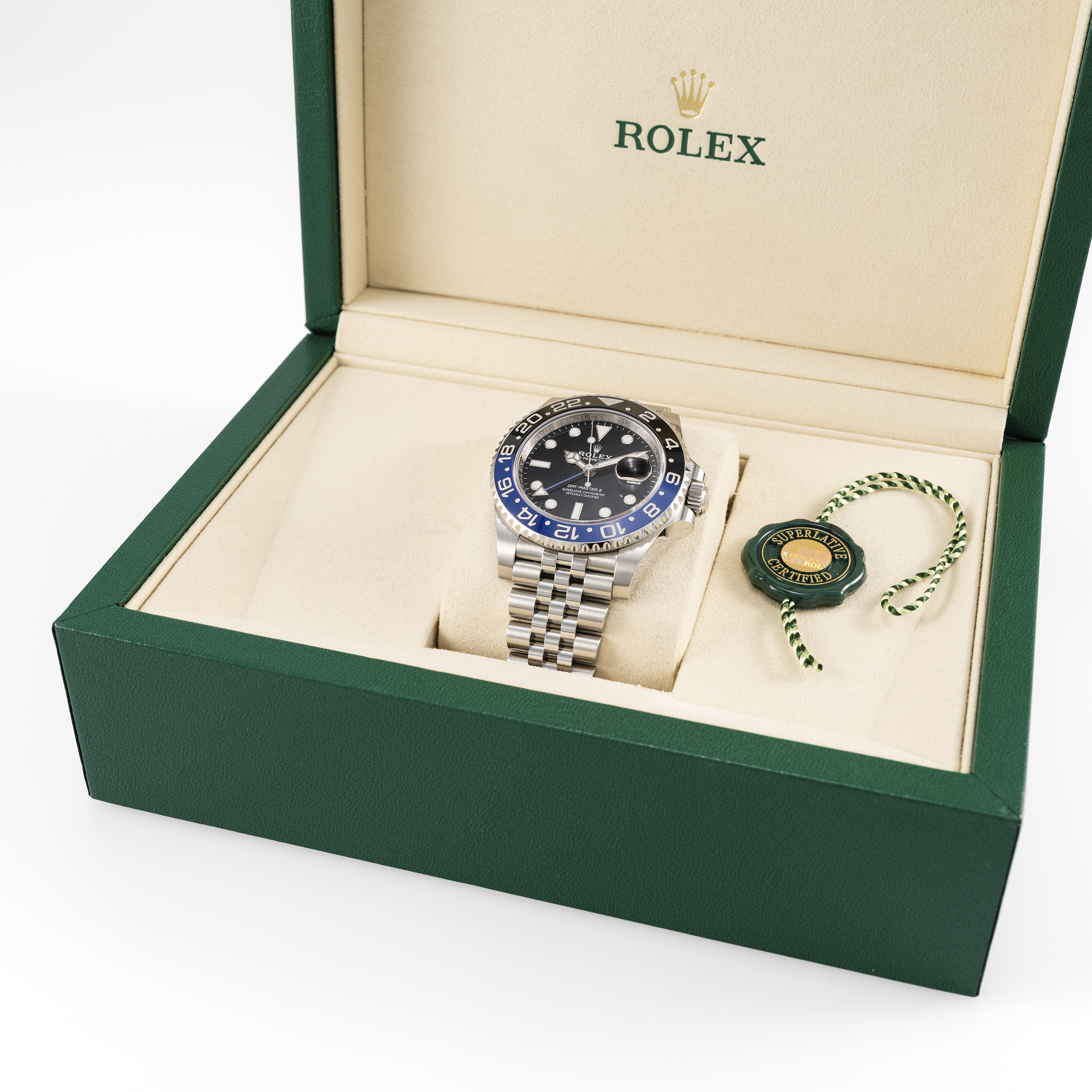 Rolex GMT-Master II Ref. 126710BLNR Full Set 2025