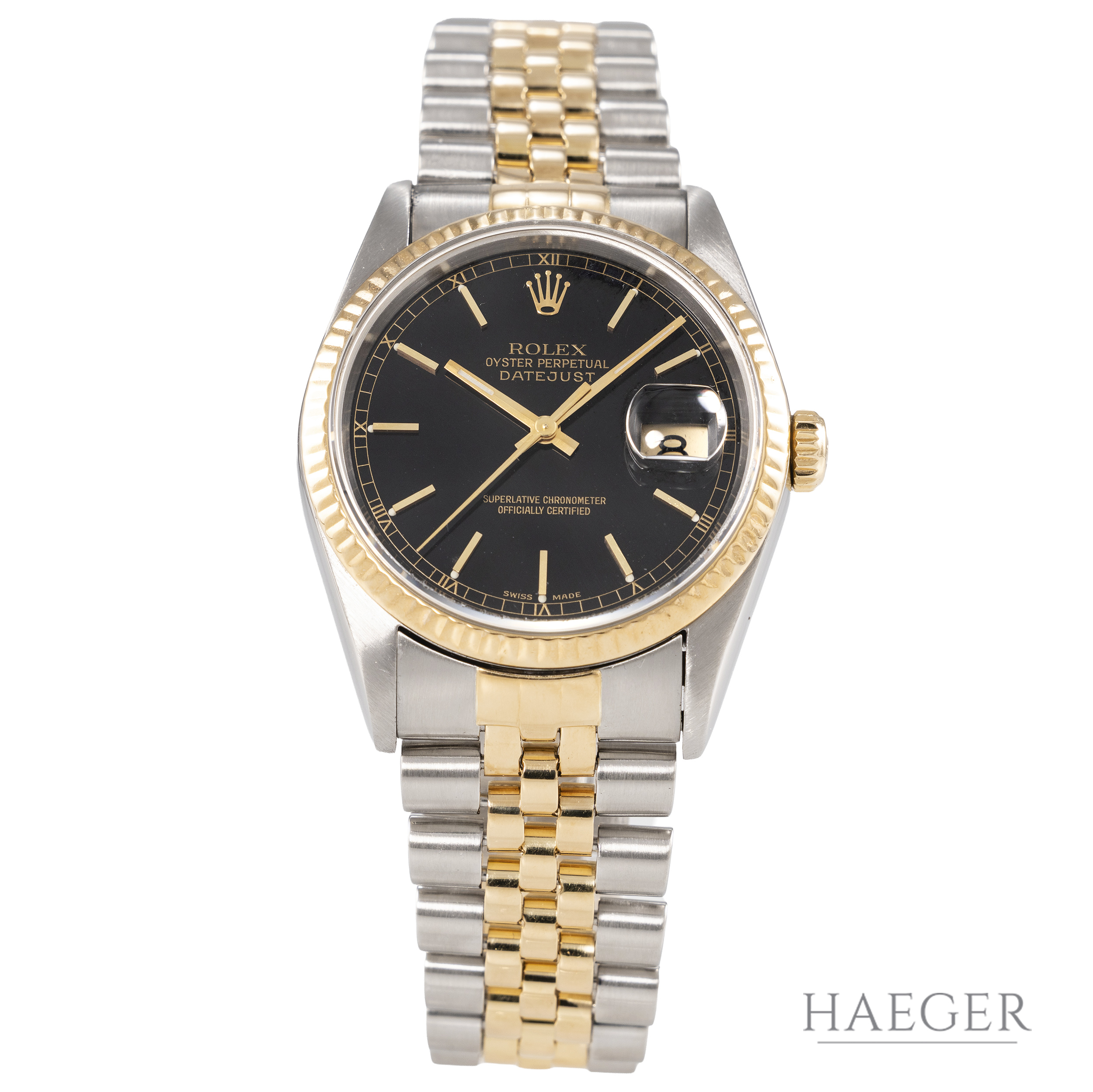 Rolex Datejust | 36 mm | Stahl/Gold | Ref. 16233 | inkl. Papieren 1996