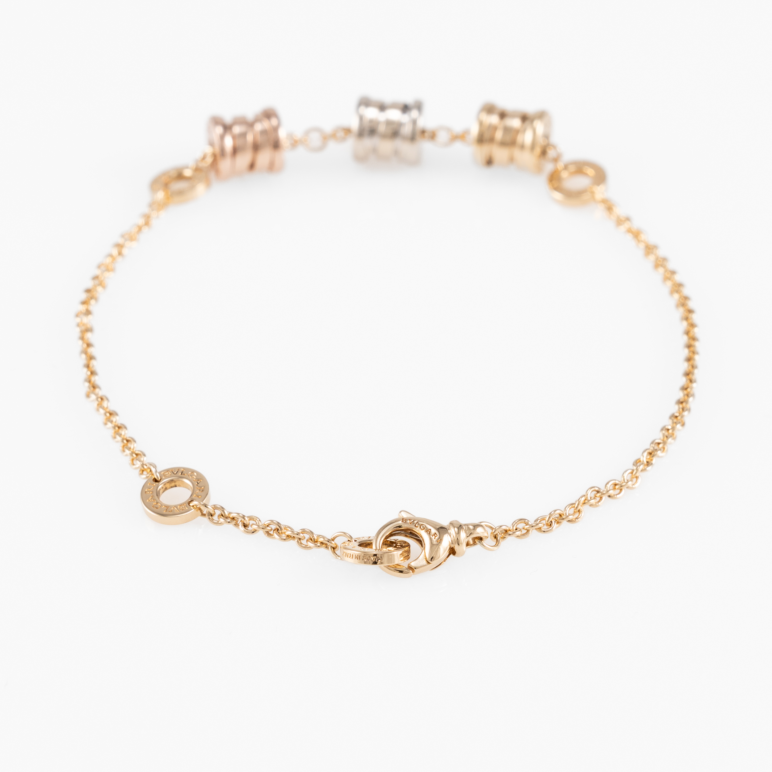 Bulgari B.zero1 Armband 20,5 cm 750/- Gold tricolor