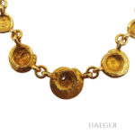 Collier 14 Karat Gelbgold im Kreisellook Vorschau