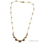 Collier 14 Karat Gelbgold im Kreisellook Vorschau
