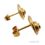 Ohrstecker Kreisel Look Gelbgold 14 Karat Vorschau