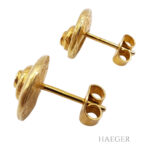 Ohrstecker Kreisel Look Gelbgold 14 Karat Vorschau