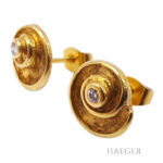 Ohrstecker Kreisel Look Gelbgold 14 Karat Vorschau