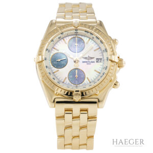 Breitling Chronomat | 750/- Gelbgold | 40 mm | Ref. K13050.1 | inkl. Papieren