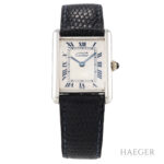Cartier Tank Silber Uhr Vorschau