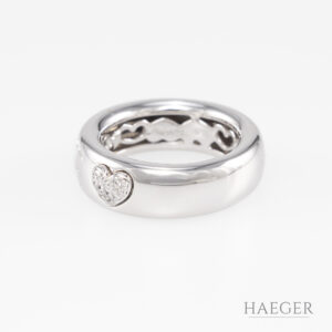 Pasquale Bruni Amore Ring mit Diamanten Gr. 52 Weißgold