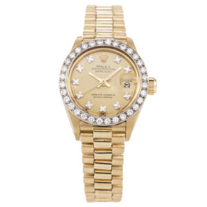 Rolex Lady-Datejust 26 Gelbgold Ref 6913 inkl Box