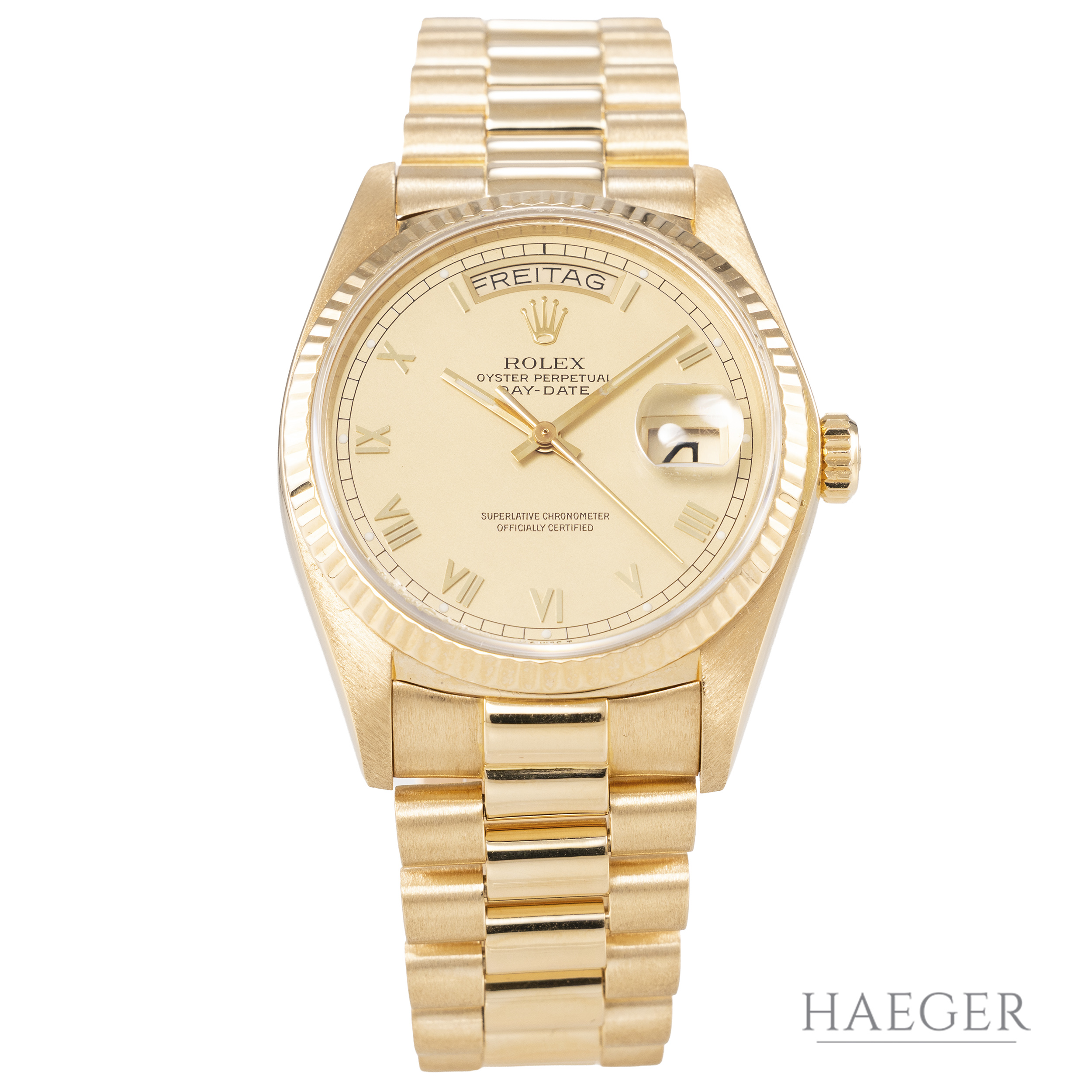 Rolex Day-Date 36 Gelbgold Ref. 18038