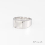 Cartier Tank Ring mit Mondstein Gr. 49 Weißgold Full Set 1998 Vorschau