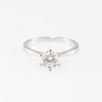 Solitaire-Ring mit 0,90 ct Gr. 51 750/- Weißgold inkl. Zertifikat 2018 Vorschau