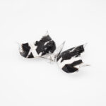 Schmetterling-Brosche mit 0,75 ct Diamanten 750/- Weißgold Vorschau
