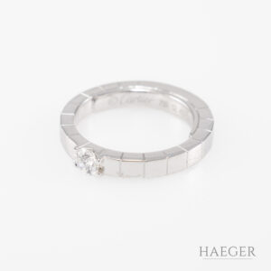 Cartier Lanières Ring Gr. 49 Weißgold inkl. Etui