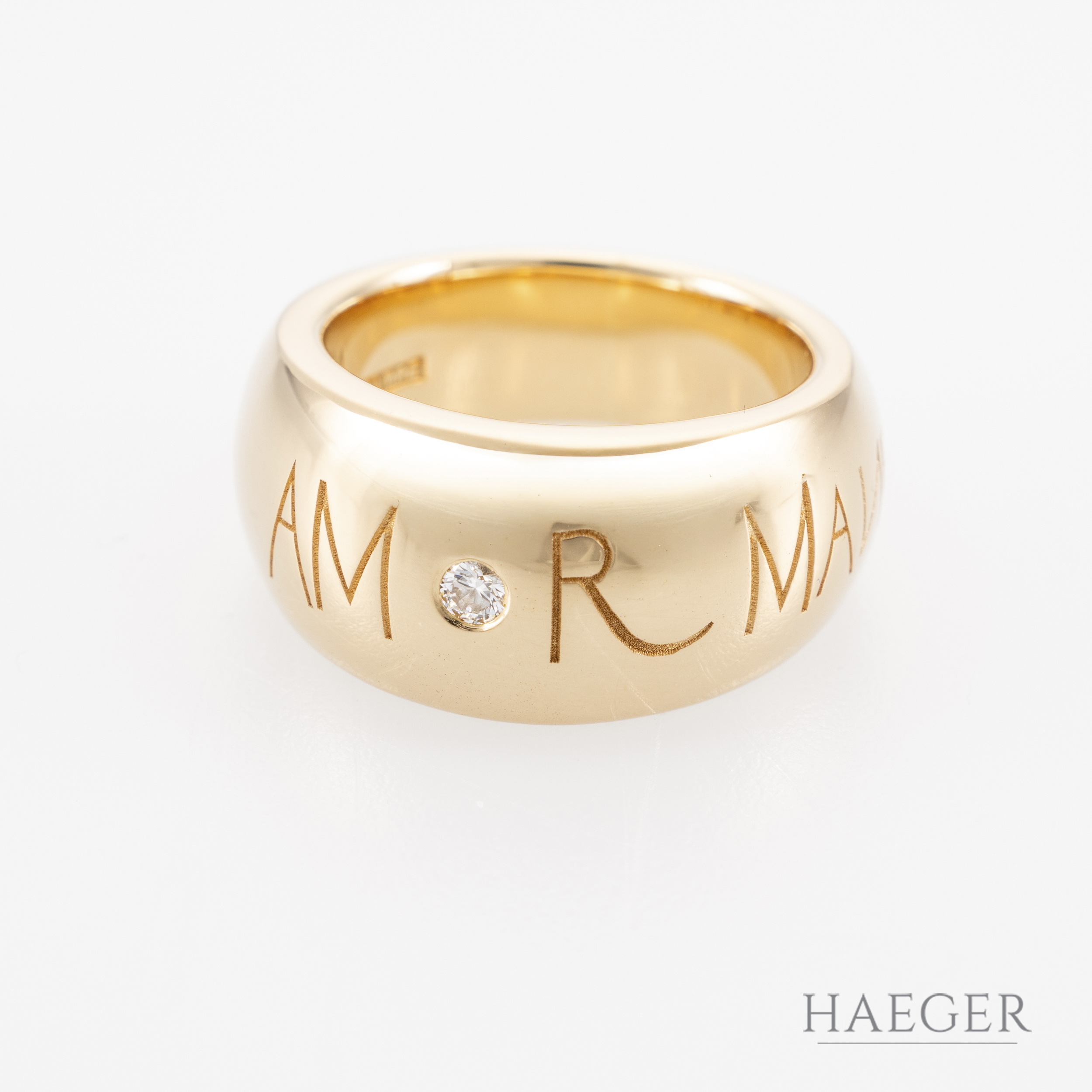 Wempe Amor Monet Ring Gelbgold 18 Karat
