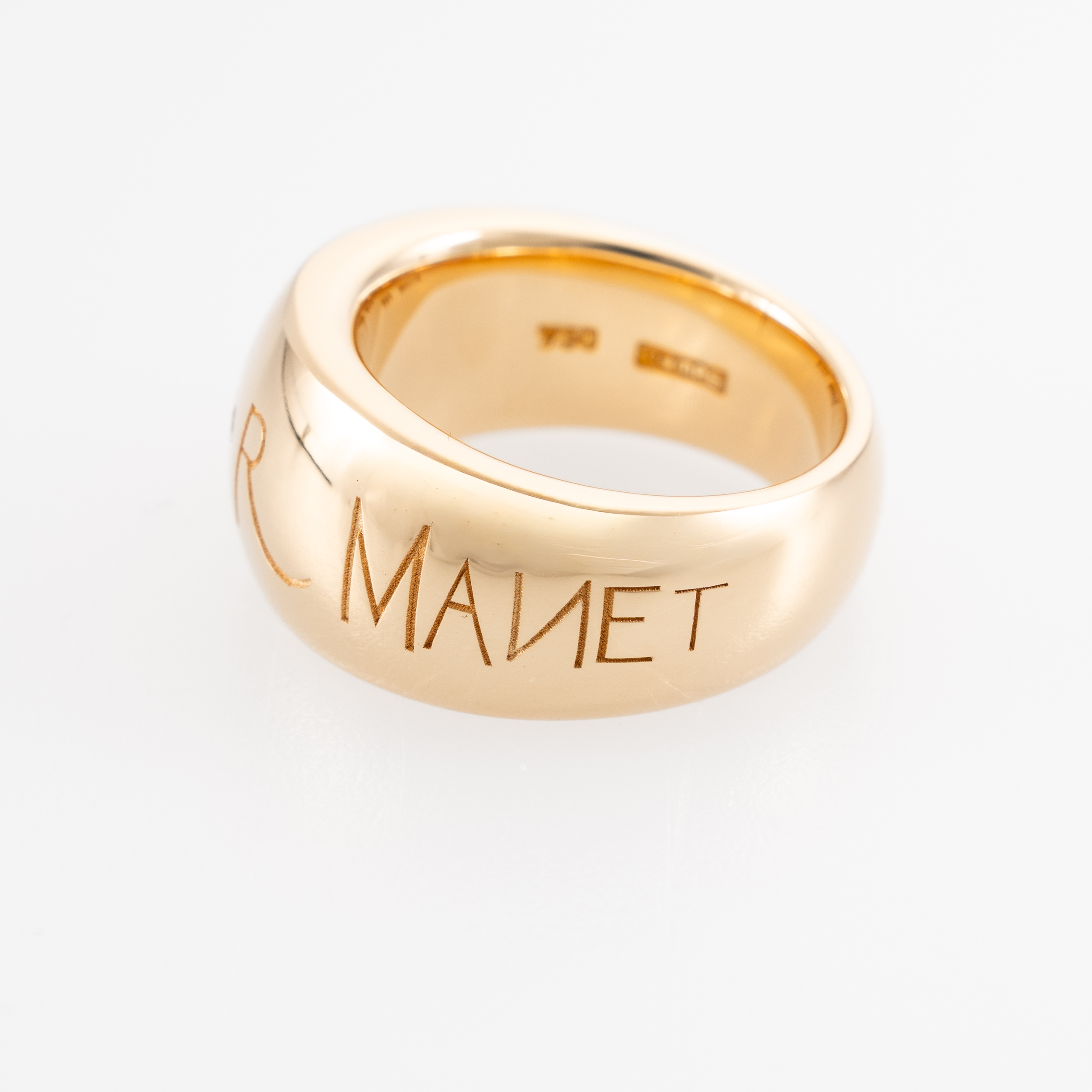 Wempe Amor Monet Ring Gelbgold 18 Karat