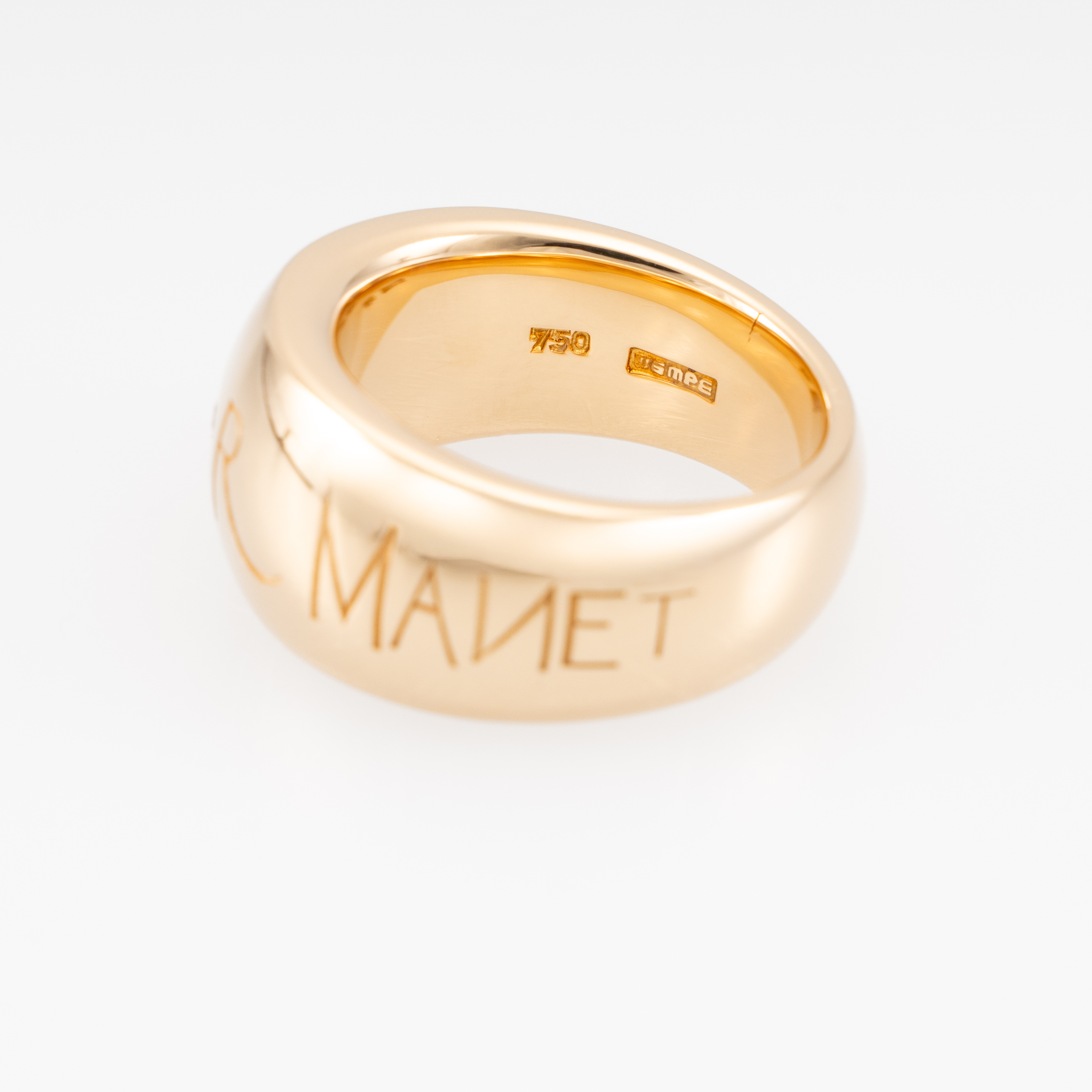 Wempe Amor Monet Ring Gelbgold 18 Karat