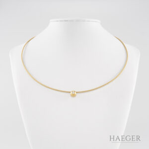 Niessing Collier Gelbgold 18 Karat mit Diamant
