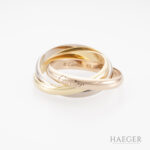 Cartier Trinity Ring Gr. 63 Gold 18 Karat Full Set Vorschau