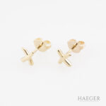 Tiffany & Co. Paloma's Graffiti X Ohrstecker 750 Gelbgold Vorschau