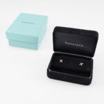 Tiffany & Co. Paloma's Graffiti X Ohrstecker 750 Gelbgold Vorschau
