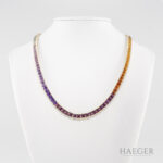 HStern Rainbow Collier mit Farbsteinen 45 cm Gelbgold Vorschau