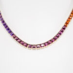 HStern Rainbow Collier mit Farbsteinen 45 cm Gelbgold Vorschau