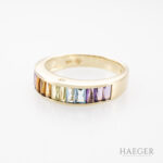 HStern Rainbow Ring mit Farbsteinen 750 Gelbgold Vorschau