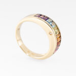 HStern Rainbow Ring mit Farbsteinen 750 Gelbgold Vorschau