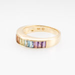 HStern Rainbow Ring mit Farbsteinen 750 Gelbgold Vorschau