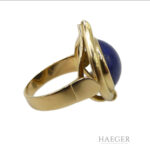 Fries Arauner Ring mit Lapis Gr. 56 750/- Gelbgold Vorschau