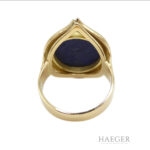 Fries Arauner Ring mit Lapis Gr. 56 750/- Gelbgold Vorschau