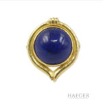 Fries Arauner Ring mit Lapis Gr. 56 750/- Gelbgold Vorschau