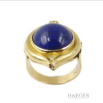 Fries Arauner Ring mit Lapis Gr. 56 750/- Gelbgold Vorschau