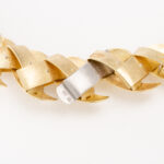 Panzer-Collier 50 cm 750/- Gelbgold Vorschau