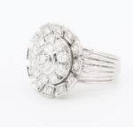 Diamant Ring Weißgold 14 Karat Vorschau